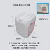 Barril de plástico Hubei de 25 litros engrosado grado alimenticio barril químico de 20 kg barril para líquido residual de 50 kg barril cuadrado apilable fabricante