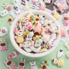 Brinquedos de Comida em Miniatura de Desenho Animado Mistos Acessórios de Resina Materiais DIY Feitos à Mão Adesivos para Capa de Celular Grampos de Cabelo Pequenas Decorações
