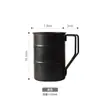 Acero Inoxidable 304 Copa de Champaña Vaso de Agua Estilo Industrial Retro Vintage Creativo Café Camping Picnic al Aire Libre Vaso de Cerveza