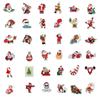 50 nuevas pegatinas de graffiti de Papá Noel para decoración navideña, para maletas, cuadernos, impermeables