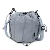Bolsa Transversal com Cordão Novo Estilo Transfronteiriça para Mulheres, Estilo Coreano Ins Leve Casual Bolsa de Ombro, Bolsa de Mão Respirável Versátil Bolsa de Ombro