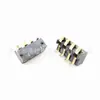 Instrumento de belleza portapilas de 4p espaciado 2.5PH altura 6.4H conector de batería de litio con columna BC-1-412A chapado en oro