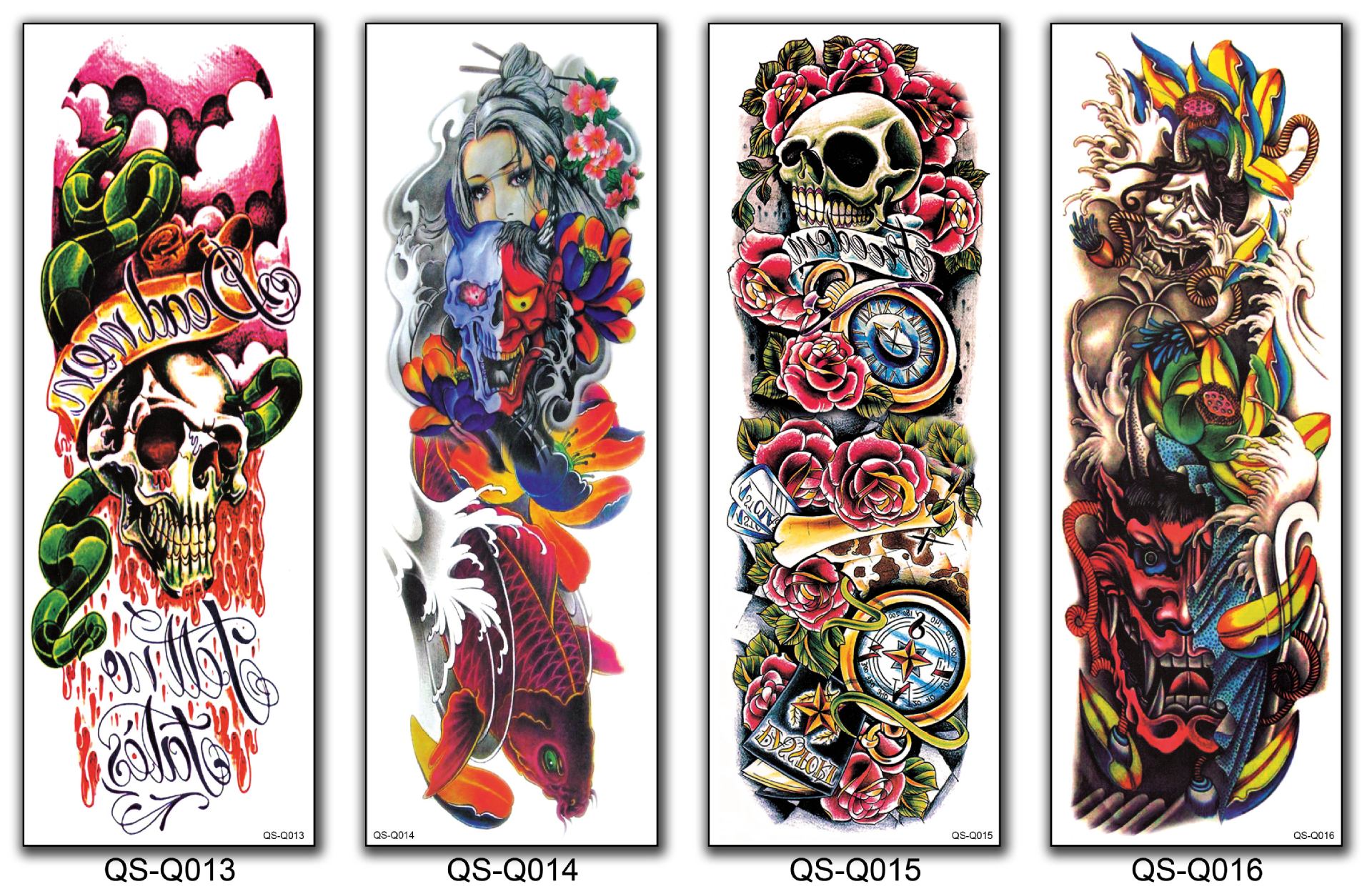 全臂纹身贴13-16