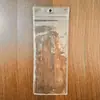Cola Macia Transparente PVC Etiqueta de Pendurar para Envio Logístico Expresso Porta-Etiquetas Cartão Etiqueta Saco com Zíper para Documentos Outros Seláveis