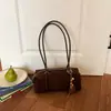 Nuevo bolso de hombro de gamuza para mujer 2026, diseño transfronterizo moderno y a la moda, bolso tote de gran capacidad estilo francés