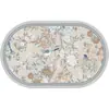 Tapete Antiderrapante para Banheiro Tapete de Chão Absorvente de Lama Diatomácea Tapete de Porta Floral Nórdico Venda por Atacado