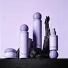 Materiales de embalaje para cuidado de la piel tipo tapa redonda en stock, botellas tipo dispensador para set de tónico y loción, botellas vacías de 30ml para crema y crema facial