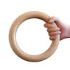 Anillas Colgantes para Fitness en Casa, Dominadas, Gimnasia para Adultos, Entrenamiento en Suspensión, Street Fitness Indoor, Ejercicios de Estiramiento, Tracción, Madera de Abedul