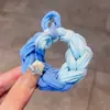 Anillo Grueso Trenzado para el Cabello para Niños Lindo Color Dopamina Caucho Tendón Diadema Cola de Caballo Bola para el Cabello Accesorios para el Cabello