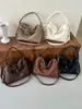 Bolso de mano de moda vintage, bolso tote de nicho de moda, bolso cruzado elegante, bolso de hombro de gran capacidad de color sólido único, moderno