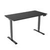 Escritorio Simple de Madera Maciza Viga Ajustable Escritorio de Computadora para el Hogar Banco de Trabajo Aprendizaje Escritura Mesa con Elevación Eléctrica