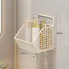 Estante de Almacenamiento para Baño, Estante de Almacenamiento Multifuncional para Limpiador Facial y Aceite Desmaquillante, Solución de Almacenamiento sin Taladro para el Baño