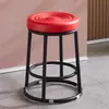 Taburete Alto de Tres Anillos Extra Grueso, Taburete Alto de Barra, Silla Alta para Adultos en Casa, Silla de Mostrador, Taburete Alto de Lujo Ligero para Arcade, Taburete Redondo