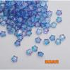 Estrella de cinco puntas de 8 mm agujero recto agujero vertical esmerilado estrella pequeña estrella de cinco puntas esmalte de color antiguo horquilla borla diy hecho a mano cuentas sueltas