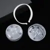 Invierno Nuevo Plástico Caliente Orejeras Protección para los Oídos Plegables Bricolaje Juego de Tres Piezas Orejeras Extraíbles Estante de Accesorios