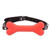 Accesorios de Entrenamiento SM Hueso de Perro Tapón Bucal Bola Oral de Silicona Atadura para Hombres y Mujeres Productos para Adultos Juguetes Sexuales