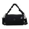 Bolsa de Tela de Nylon Cruzada para Mujer 2025 Nueva Moda Diseño de Nicho Versátil Bolsa de Tela Bolso Plegable tipo Sachel Bolso Almohada para Viajes