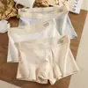 Ropa interior de algodón puro para hombre de otoño e invierno, color liso, suave y cómoda, calzoncillos tipo bóxer de cuatro esquinas para adolescentes, holgados, de cintura media