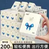 Paquete Pequeño Mini Portátil Papel Tisú Facial Toalla de Mano Papel Tisú Pañuelo de Papel Tisú Facial Papel Higiénico
