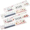 Empujador de acrílico para mahjong personalizado transfronterizo más vendido en Amazon, empujador de cartas grueso 2 en 1 con temática navideña