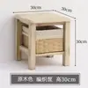 Banqueta Pequena para Uso Doméstico, Banqueta Baixa Toda em Madeira Maciça, Banqueta Tendência Retro para Trocar Sapatos, Banqueta Quadrada de Mesa de Centro para Adultos, Bancada Pequena para Sala de Estar Infantil