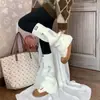 Meias de tricô para Outono e Inverno meias JK de pelo y2g hot girl cobertura de perna para todas as ocasiões meias para botas de neve coleção de meias lolita