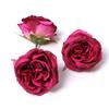 Flores Artificiales, Cabezas de Rosas Europeas, Escenario de Boda, Flores de Boda, Paredes de Flores Decorativas, Flores de Mano, Accesorios, Flores Falsas Realistas