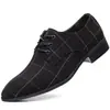 Nuevos Zapatos de Cuero Casual de Negocios para Hombre Estilo Coreano Combinan con Todo Tela Cubierta Transpirables de una Sola Capa Punta Puntiaguda Zapatos Sencillos de Diseñador