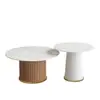 Mesa y Sillas de Negociación para Oficina, Combinación de Lujo Ligero, Lobby de Hotel para Ocio, Área de Descanso de Oficina, Sofá de Recepción