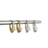Pendientes Metálicos Ovalados de Estrella de Seis Puntas Dulces y Frescos de Lujo Ligero para Mujer Tendencia de Moda Elegante de Gama Alta Pendientes Versátiles Pendientes