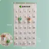 Bolsa de almacenamiento para cuerda de saltar de jardín de infantes Bolsa de almacenamiento para colgar en la pared del aula Bolsa de almacenamiento para toalla de sudor Lienzo de clase escolar Bolsa colgante para teléfono móvil y artículos varios