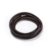 Cordón de cera coreano de 3.0 mm, cuerda de cera de poliéster con patrón de serpiente multicolor, material de tejido hecho a mano para pulseras y collares, resistente al desgaste