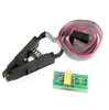 Clip de Prueba de Artefacto sin Desmontaje Base de Quema Ancha y Estrecha para IC Sop8/16 Programador Universal Gold Rico Ch341A