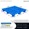 Palete de Grade à Prova de Umidade, Palete Plástico Leve, Palete Plástico Azul de Nove Pés, Palete Plástico de Grade de Lado Único, Feito Sob Medida
