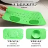 Alfombrilla Antideslizante para Masaje de Pies de Baño, Anticaídas, Alfombrilla de Baño Sencilla, Alfombrilla de Pies con Ventosas para Montar en la Pared de la Ducha, Baño