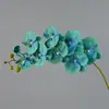 Flor artificial Phalaenopsis de 9 cabezas personalizada adornos de decoración del hogar ramo exhibición de inauguración de casa flor artificial