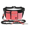 Bolsa de Cintura Esportiva Nova Transfronteiriça para Exterior Bolsa de Petiscos para Animal de Estimação Bolsa de Cintura Elástica para Cães Grandes Caminhada com Cães Corrida