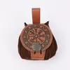 Bolsa de Disco Medieval Estilo Vikingo Escandinavo Accesorios Retro de Cosplay Amazon Temu Estilo Caliente Transfronterizo