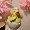 Adornos decorativos estilo europeo transfronterizos patos grandes y pequeños adornos de escritorio creativos lindos oficina curación dibujos animados regalos para niños