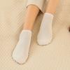 Calcetines Cortos Lisos de Color Sólido, Calcetines Bajos de Verano para Mujer, Calcetines Tipo Invisible Transpirables de Malla, Calcetines Cortos Casuales al por Mayor, Absorbentes de Sudor y Resistentes al Olor