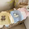 Traje Infantil Otoño e Invierno Nuevo Finales de Otoño Ropa Infantil para Niños y Niñas Dibujos Animados Cálido Traje de Tres Piezas Guardería Práctico