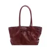 Bolsa de mão popular de nicho estilo coreano para mulheres, nova bolsa de ombro versátil da moda 2026, bolsa tote de grande capacidade para o dia a dia