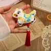 Colgante de Borla Festivo del Año del Caballo Muñequita Linda Llavero Encanto de Bolso de Pony Año Nuevo Accesorio de Dibujos Animados Llavero Regalo