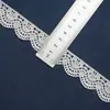 Encaje de Seda de Poliéster, Encaje Bordado, Poliéster Ligero, Encaje Soluble en Agua, Accesorios para Ropa Diy, Fábrica de Origen
