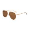 Gafas de Sol Aviador de Gama Alta Estilo Europeo y Americano para Hombre, Gafas de Sapo Especiales de Doble Puente para Conducir, Gafas de Sol para Conducir para Mujer