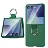 Funda Plegable para Teléfono Móvil Samsung Zflip7 con Anillo Tejido Duro y Protección Antiarañazos Adecuada para Zflip6Pc Funda para Teléfono Móvil Samsung