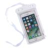Bolsa impermeable para teléfono móvil para exteriores, natación, buceo, rafting, pantalla táctil, contestar llamadas, cámara, PVC, color transparente luminoso, bolsa impermeable