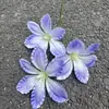 Flores Artificiais para Casamento Série Roxa Flores Falsas para Casamento Flores de Seda Hortênsia Arranjo de Teto Adereços de Corredor Atacado Roxo Claro