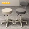 Salão de Beleza Barbeiro Banqueta Cabelereiro Manicure Maquiador Banqueta de Trabalho Grande Roda Cadeira para Casa Giratória de Maquiagem