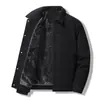Chaqueta de Pana con Lana de Cordero para Hombre, Forrada de Polar, Otoño e Invierno, Holgada, con Solapas, Top para Hombre